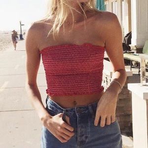 Women’s strapless top - Brandy Melville - J. Galt